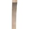 Ekena Millwork 6"W x 30"D x 38"H Thorton Rough Sawn Knee Brace, Douglas Fir BRC06X30X38THR00RDF - alternate 3